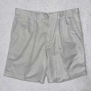 Dockers Golf Shorts Khakis Beige Men W38 Outdoor Clubwear Golf Old Money Fishing